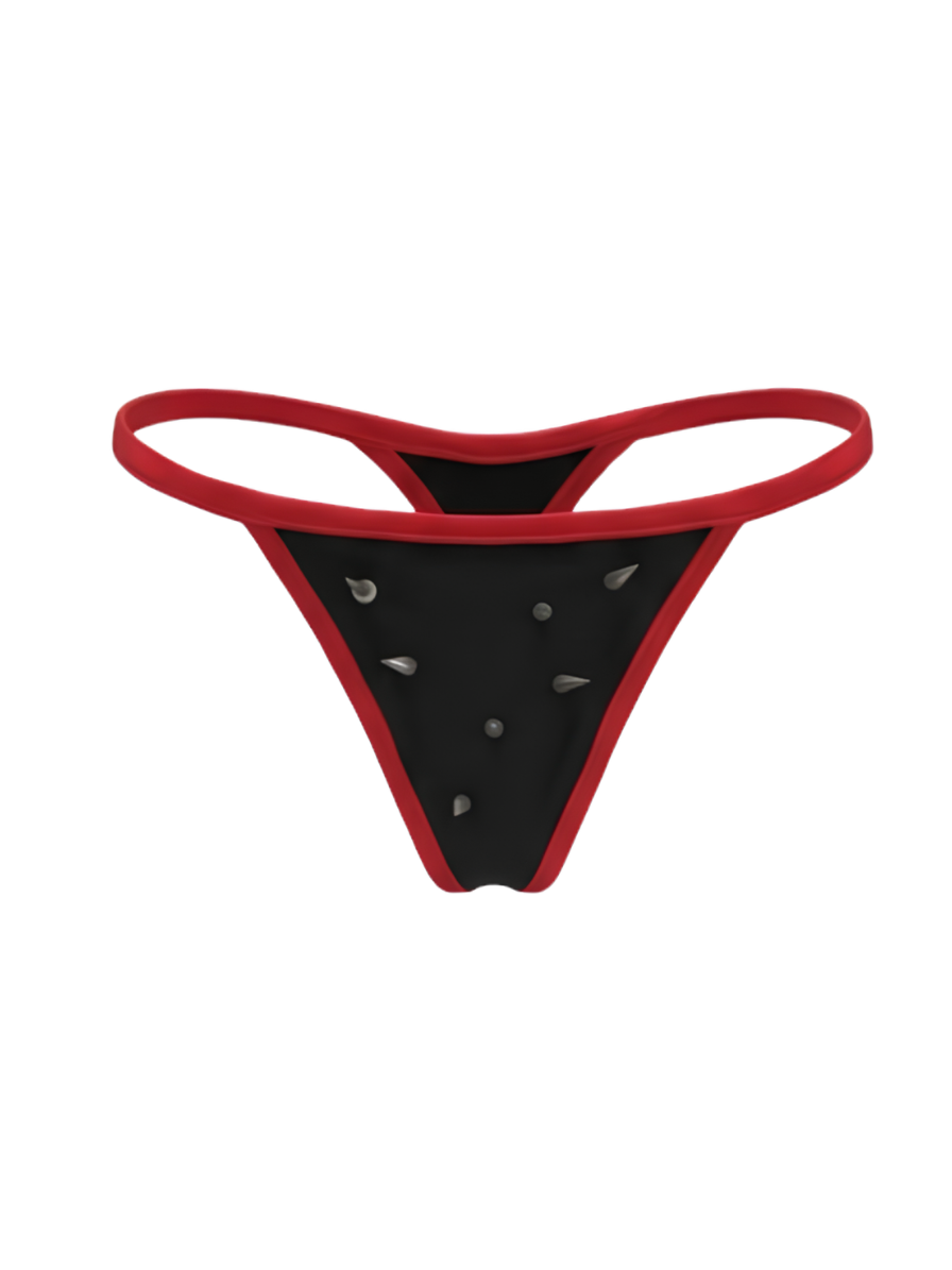 Heartbreaker Spiked Kini Bottoms